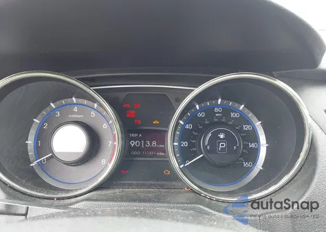 2012 Hyundai Sonata Se 2.0T из США, поврежденный, VIN 5NPEC4AB3CH451435